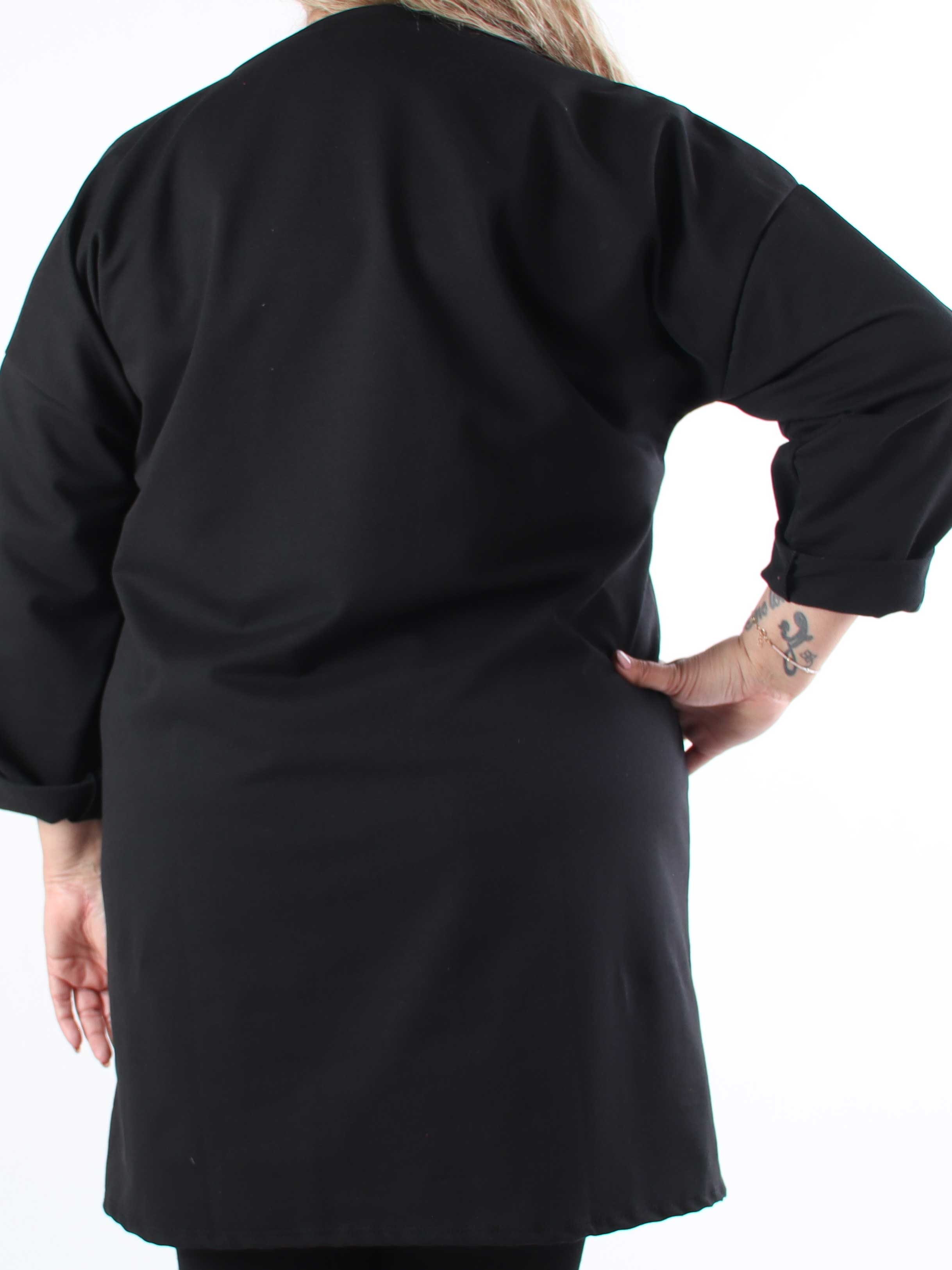 Mickey - Sød plus size joggingkjole med similisten